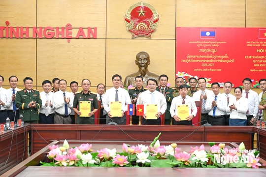 Nghệ An phối hợp triển khai nhiệm vụ tìm kiếm, quy tập hài cốt liệt sĩ tại Lào mùa khô 2026 - 2027