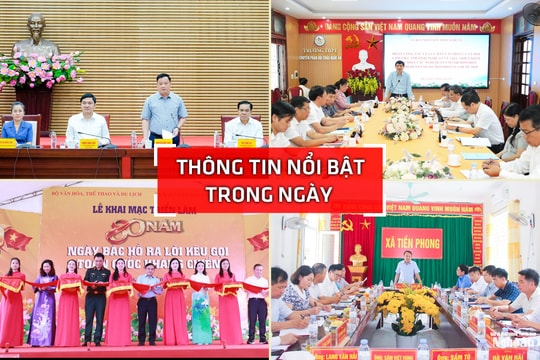 Nghệ An: Thông tin nổi bật ngày 19/5