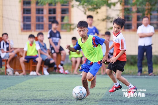 Đội Thiếu niên Thiên Nhẫn và giấc mơ ở Cúp Báo và phát thanh, truyền hình Nghệ An