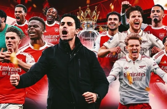 Arsenal vô địch Ngoại hạng Anh 2025/26: Sự lên ngôi của bản lĩnh và kỷ luật