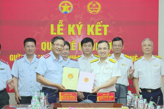 Thanh tra tỉnh và Thuế tỉnh Nghệ An ký kết quy chế phối hợp