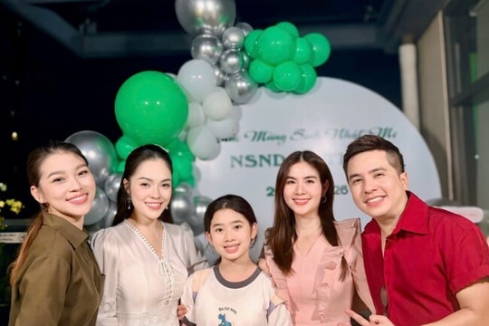 Con gái cố diễn viên Mai Phương gây chú ý với chiều cao nổi bật ở tuổi 13