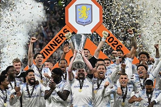 Aston Villa vô địch Europa League: Đế chế Unai Emery và sự trở lại sau 44 năm