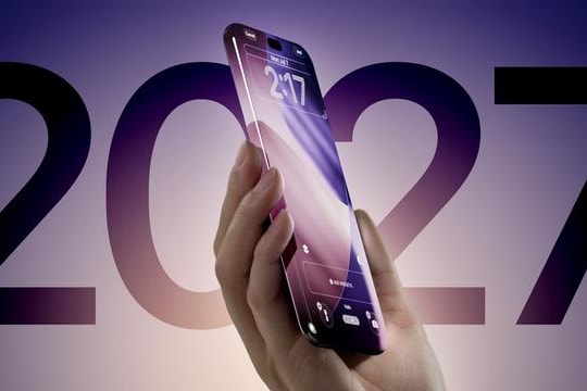 iPhone 19 Pro lộ diện với màn hình cong bốn cạnh, Face ID ẩn dưới màn hình