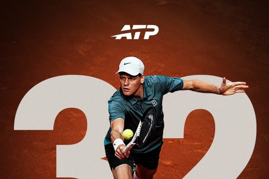 Jannik Sinner hoàn tất Career Golden Masters ở tuổi 24 và xô đổ kỷ lục của Novak Djokovic