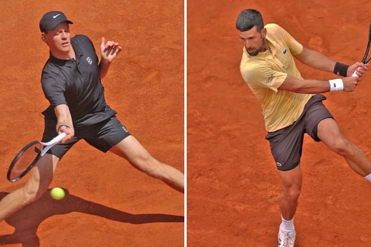 Roland Garros 2026: Novak Djokovic rơi vào nhánh đấu tử thần, khó hẹn Jannik Sinner tại chung kết