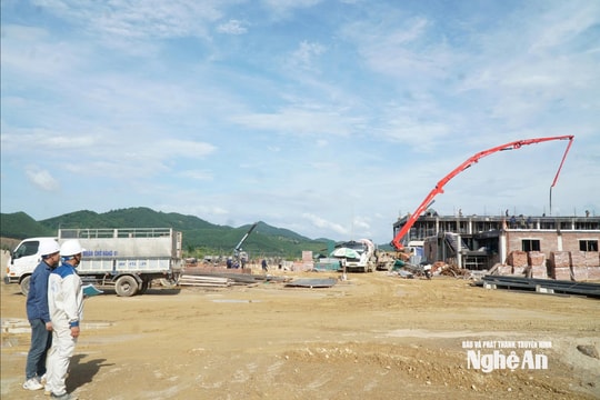 Nghệ An nỗ lực triển khai chiến dịch "90 ngày cao điểm" xây dựng trường nội trú liên cấp