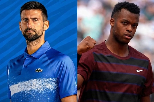 Roland Garros 2026: Novak Djokovic đối đầu máy giao bóng Perricard