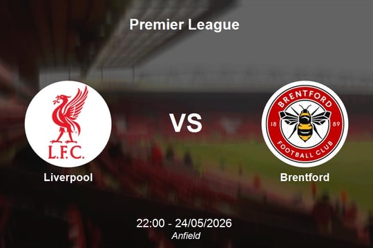 Nhận định Liverpool vs Brentford - Premier League: Sức mạnh tại Anfield