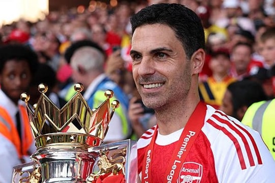 Arsenal đăng quang Ngoại hạng Anh: Cuộc phục hưng vĩ đại dưới triều đại Mikel Arteta