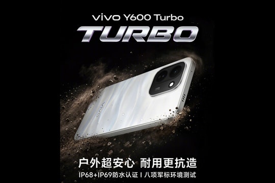 vivo Y600 Turbo gây ấn tượng với pin 9000 mAh và chuẩn kháng nước IP69