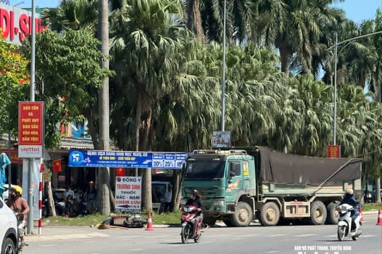 Va chạm với xe hổ vồ ở xã Đô Lương, 1 nam giới tử vong