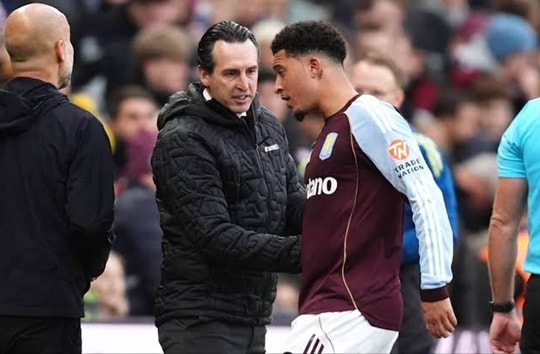 Unai Emery và bài toán Jadon Sancho: Tại sao Aston Villa chưa muốn mua đứt?