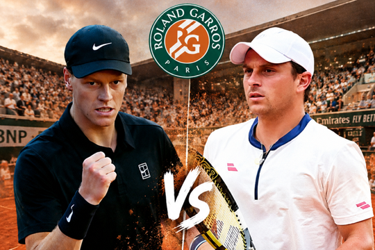 Sinner hướng tới ngôi vương Roland Garros 2026: Thử thách cho Tsitsipas và Medvedev