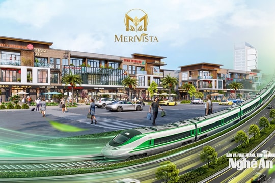 Khu đô thị Merivista ngay ga Vinh đường sắt cao tốc Bắc - Nam: Tiên phong mô hình đô thị TOD