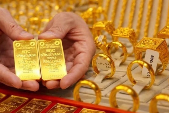Giá vàng chiều nay 27/5/2026: Giá vàng SJC, nhẫn 9999 và giá vàng thế giới