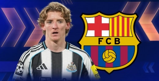 Barcelona chốt thương vụ Anthony Gordon: Tốc độ 37,92 km/h và lời giải cho Hansi Flick
