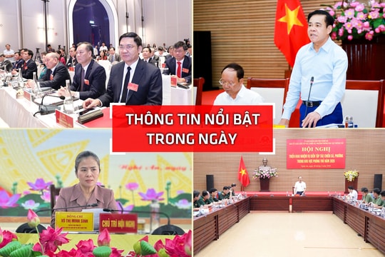 Nghệ An: Thông tin nổi bật ngày 28/5