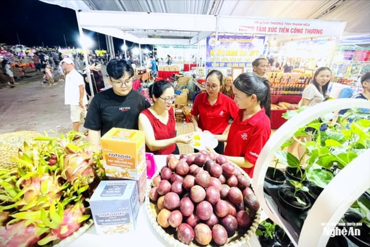Nafoods khẳng định giá trị nông nghiệp bền vững tại hội chợ OCOP Nghệ An 2026