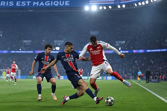4 vũ khí của Arsenal đe dọa tham vọng vô địch Champions League của PSG