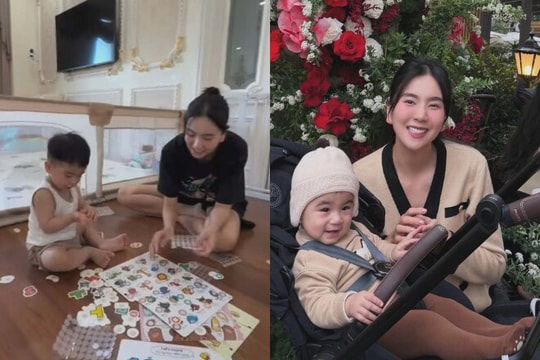 MC Mai Ngọc rèn quý tử Panda nếp sống kỷ luật và nói không với điện thoại