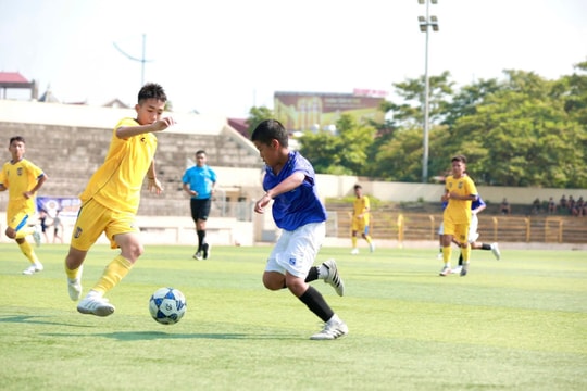 U13 Sông Lam Nghệ An sẵn sàng "đốt cháy" Giải U13 Quốc gia bằng lối chơi cống hiến