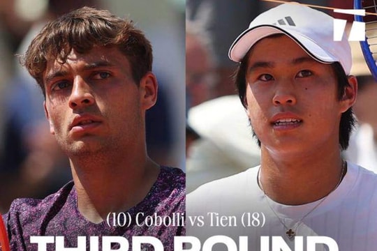 Roland Garros 2026: Learner Tien thách thức Top 20 ATP, Sabalenka phô diễn sức mạnh tại vòng 3