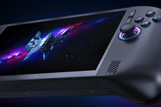 Acer Predator Atlas 8: Handheld đầu tiên dùng tản nhiệt AeroBlade và pin 80Wh