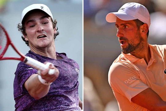 Joao Fonseca tạo địa chấn tại Roland Garros khi ngược dòng hạ Novak Djokovic