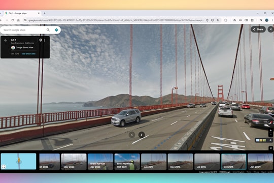 Mẹo xem lại hình ảnh quá khứ của mọi địa điểm thông qua Google Maps
