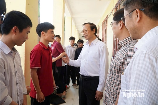 Nghệ An siết chặt công tác tổ chức Kỳ thi tốt nghiệp THPT 2026