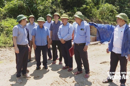 Thống nhất chủ trương đầu tư xây dựng giai đoạn 2 khu tái định cư Phá Mựt, xã Nhôn Mai