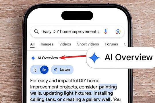 Mẹo ẩn kết quả AI trên Google để quay lại giao diện tìm kiếm truyền thống