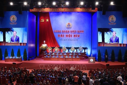 Khai mạc trọng thể Đại hội XIV Công đoàn Việt Nam, nhiệm kỳ 2026 - 2031