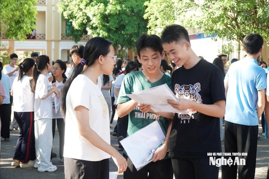 Kỳ thi tuyển sinh vào lớp 10 ở Nghệ An: Khi áp lực trở thành động lực