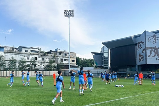 U19 Việt Nam sẵn sàng đấu U19 Myanmar: Lực lượng tối ưu cho mục tiêu giành 3 điểm