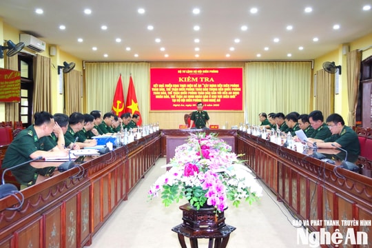 Nghệ An xây dựng vững chắc nền biên phòng toàn dân ở khu vực biên giới