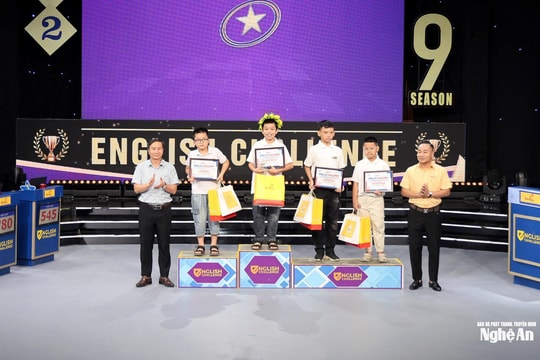 Đạt số điểm xuất sắc, thí sinh Trường Tiểu học Quỳnh Châu A vô địch Quý II English challenge mùa 9