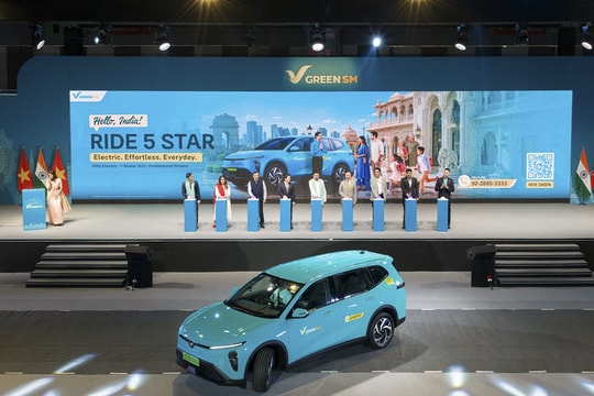 Green SM ra mắt taxi điện tại Ấn Độ: Dấu ấn VinFast Limo Green tại New Delhi