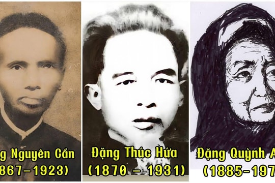Văn hóa xứ Nghệ: Ba "hạt giống đỏ" của dòng họ Đặng trên đất Thanh Chương