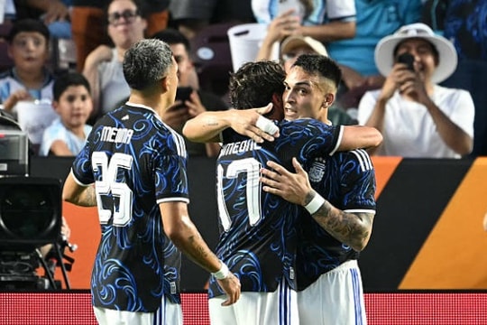 Argentina 2-0 Honduras: Lautaro Martinez và Giuliano Simeone tỏa sáng không cần Messi