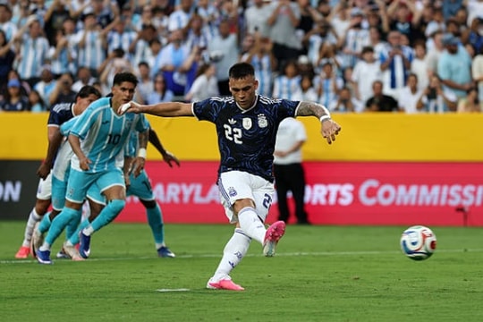 Argentina 2-0 Honduras: Lautaro Martinez và Giuliano Simeone rực sáng ngày vắng Messi