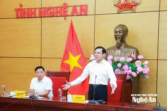 Chủ tịch UBND tỉnh Nghệ An yêu cầu hoàn thành giải phóng mặt bằng Dự án kéo dài đường cất, hạ cánh Cảng Hàng không quốc tế Vinh trong tháng 6/2026
