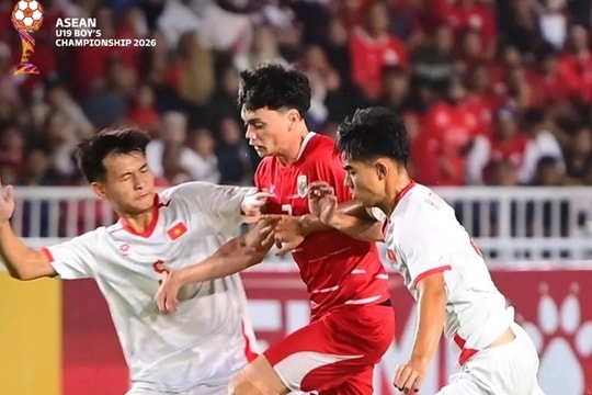 U19 Indonesia thắng nhọc U19 Việt Nam 2-1: Kịch tính phạt đền phút bù giờ