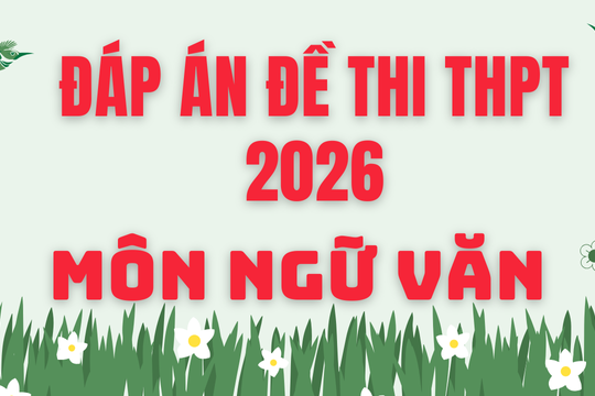 Gợi ý đáp án môn Ngữ văn thi tốt nghiệp THPT 2026 đầy đủ nhất