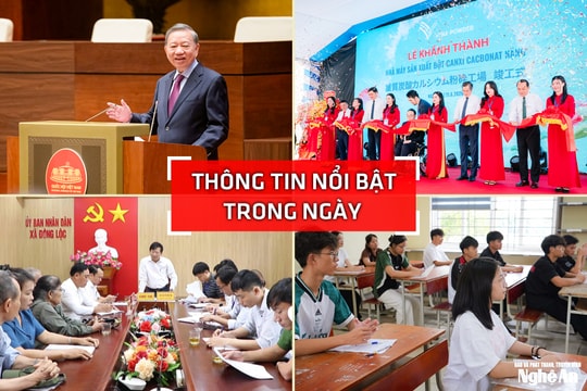 Nghệ An: Thông tin nổi bật ngày 11/6