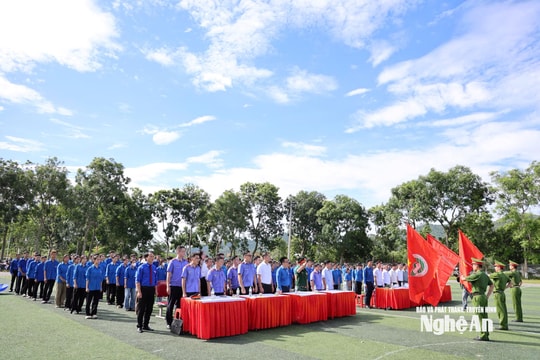 Tuổi trẻ Đoàn Các cơ quan Đảng tỉnh ra quân Chiến dịch tình nguyện Hè năm 2026