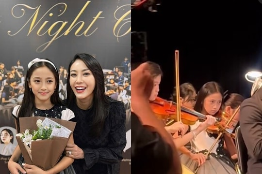 Ái nữ nhà Hà Kiều Anh và Hương Giang gây ấn tượng mạnh khi biểu diễn cùng dàn nhạc giao hưởng