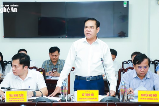 Chủ tịch UBND tỉnh Nghệ An Võ Trọng Hải tiếp công dân phiên định kỳ tháng 6/2026