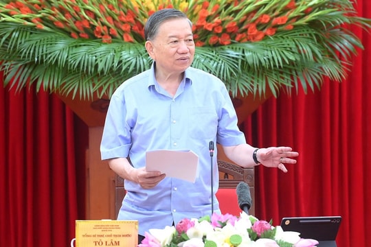 Tổng Bí thư, Chủ tịch nước Tô Lâm chủ trì làm việc với ngành Giáo dục và Đào tạo